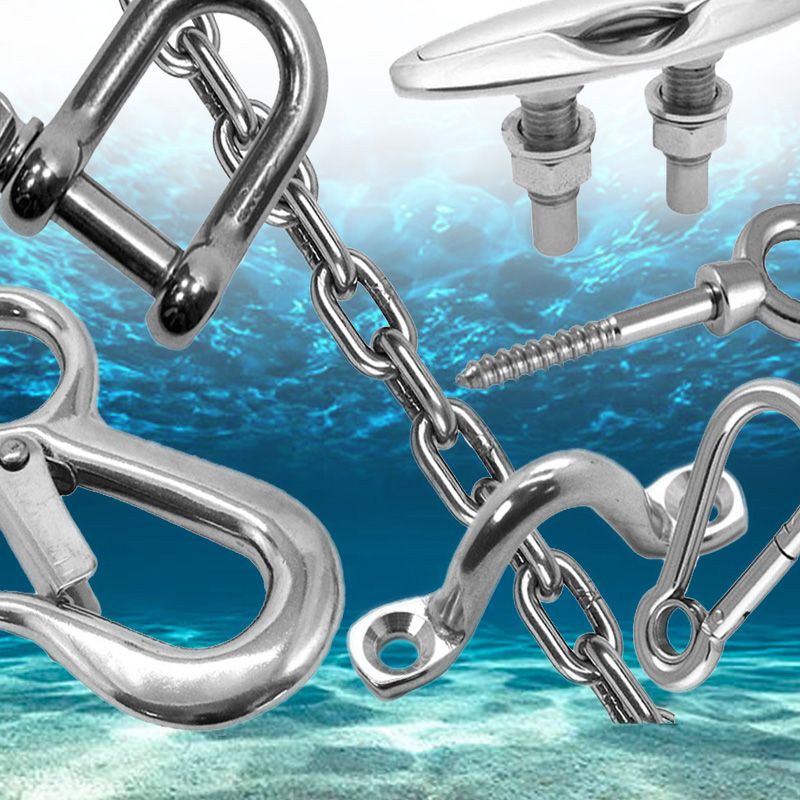 Ανοξείδωτα για το κάθε σκάφος μόνο στο Compomare marine chandlers