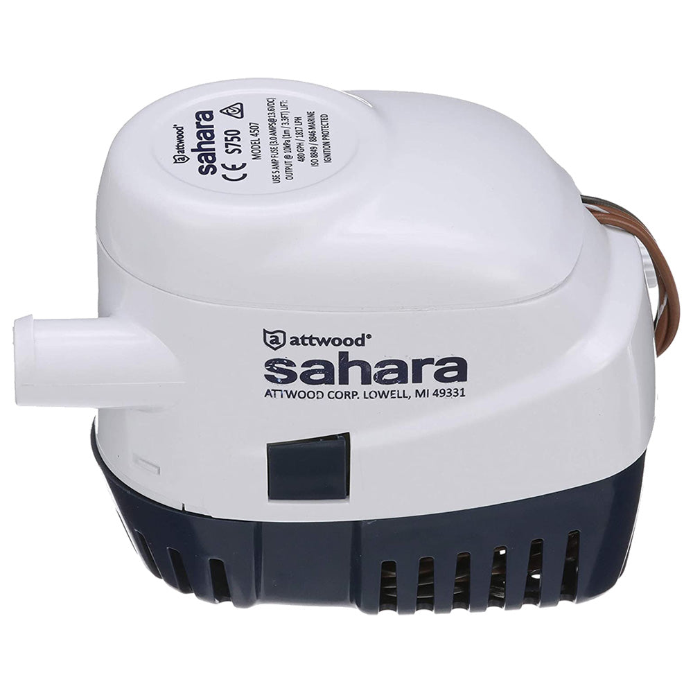Aντλία Σεντίνας ATTWOOD Αυτόματη - “SAHARA” 47lt/min - Compomare.gr