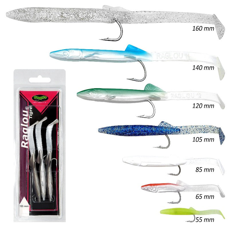 Ψαράκια σιλικόνης Raglou