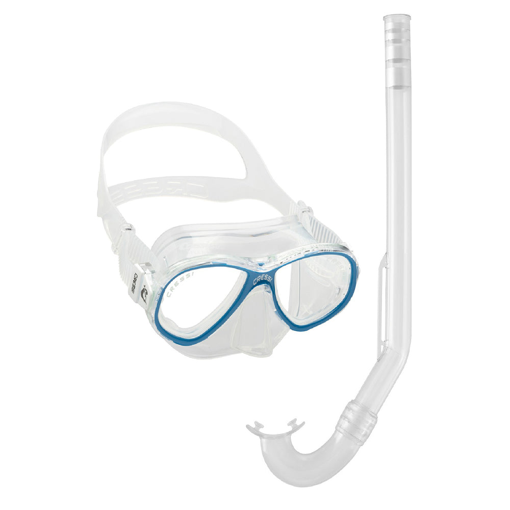 Σετ μάσκα Perla mare blue + mini gringo