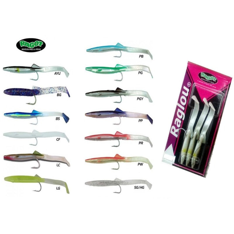 Ψαράκια σιλικόνης Raglou