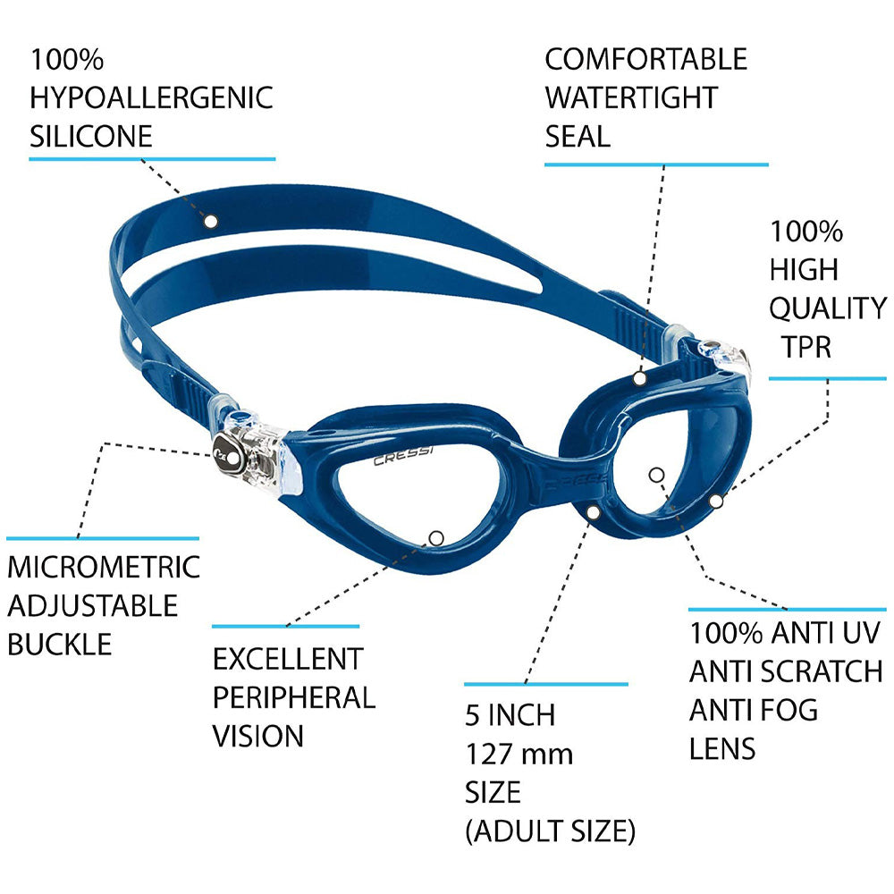 Γυαλιά κολύμβησης Right της Cressi - compomare.gr