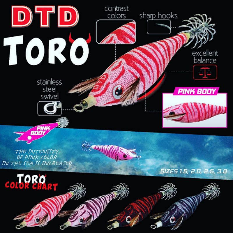 Καλαμαριέρες DTD Toro 2.5 group colors