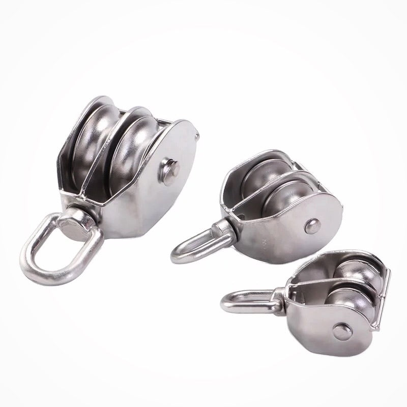 ΡΑΟΥΛΟ ΔΙΠΛΟ ΜΕ ΣΤΡΙΦΤΑΡΙ INOX 316 - compomare marine chandlers