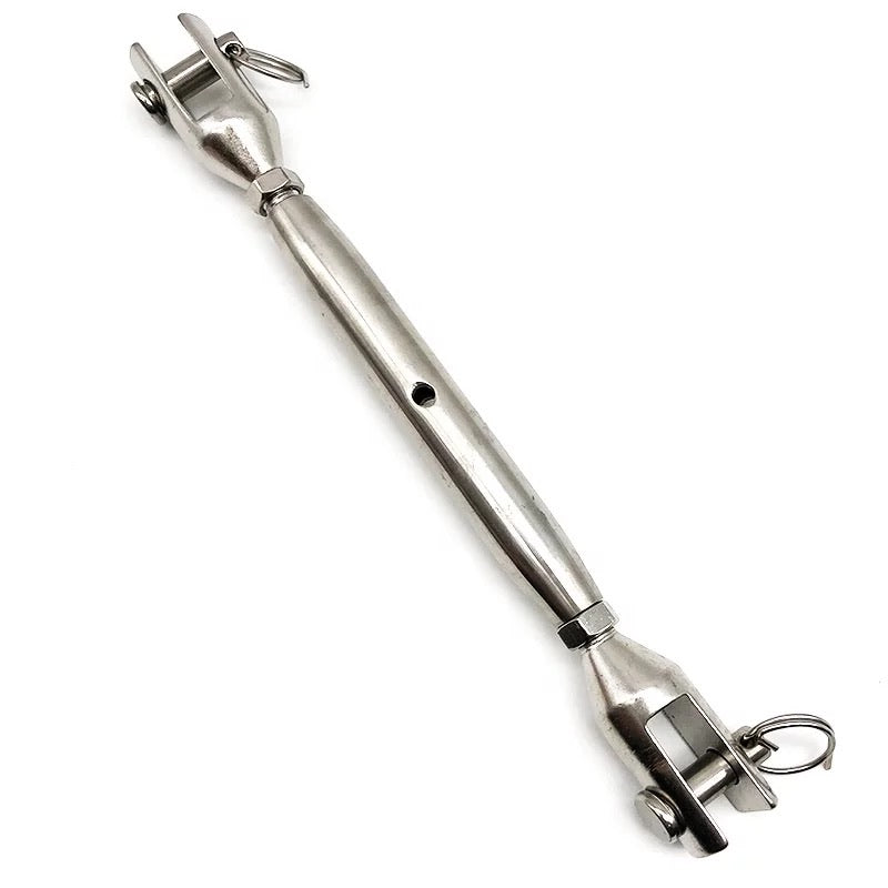 Εντατηρας κολλητος με ακρα πυρο-πυρο, inox AISI 316