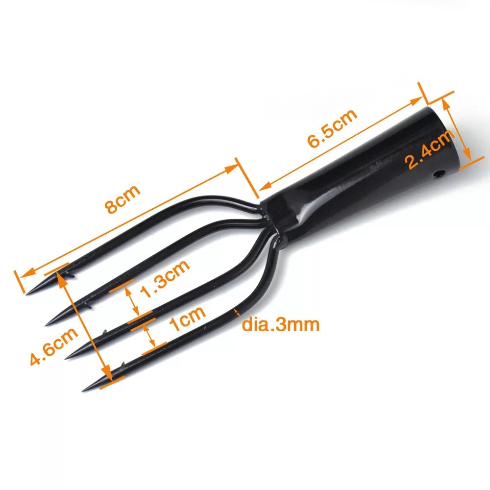 καμάκι αλιείας με 4 μύτες