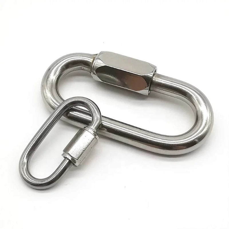 Σύνδεσμος αλυσίδας με μία βίδα, inox AISI 316