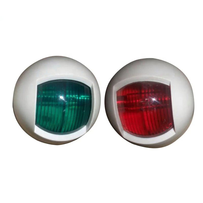 ΠΛΕΥΡΙΚΟΙ ΦΑΝΟΙ ΝΑΥΣΙΠΛΟΙΑΣ ME ΛΕΥΚΟ ΚΕΛΥΦΟΣ (ΖΕΥΓΟΣ) - compomare marine chandlers