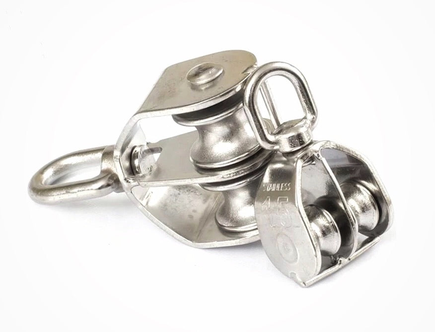 ΡΑΟΥΛΟ ΔΙΠΛΟ ΜΕ ΣΤΡΙΦΤΑΡΙ INOX 316 - compomare marine chandlers