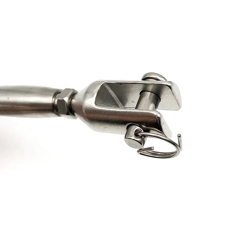 Εντατηρας κολλητος με ακρα πυρο-πυρο, inox AISI 316